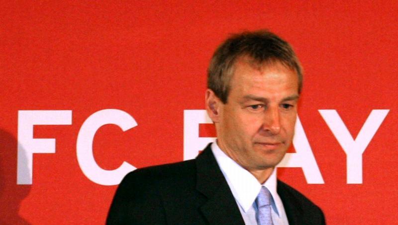 Trainer Jürgen Klinsmann. Trainer Jürgen Klinsmann.