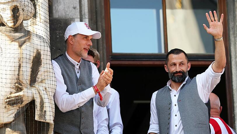 Servus FC Bayern, ciao Juventus Turin? Hasan Salihamidzic (r.).