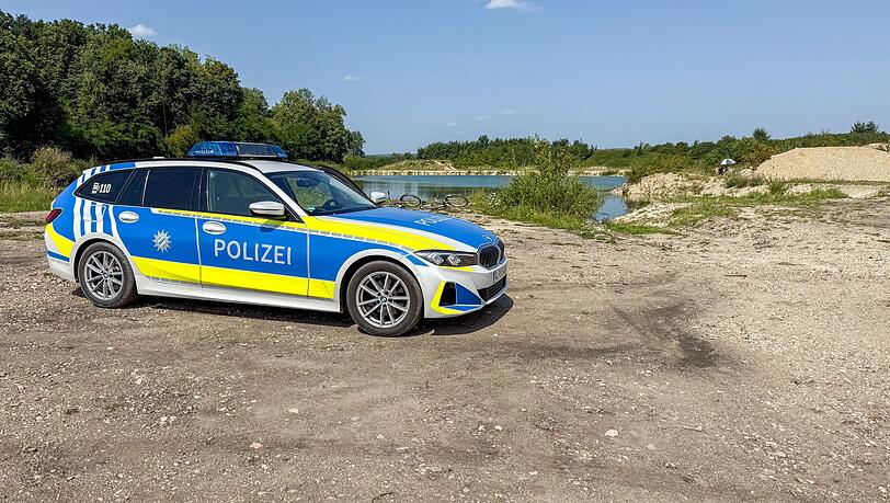 Auch die Polizei war bei dem Einsatz vor Ort.