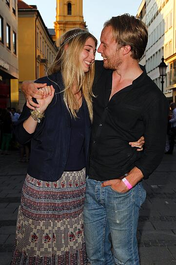 Ludvig Andersson und Mimi Schöller