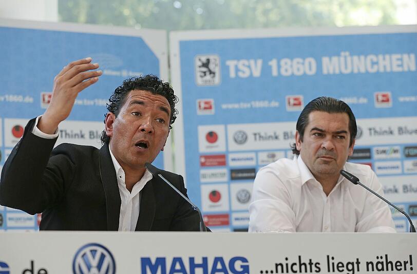 Ricardo Moniz (l) und Gerhard Poschner.