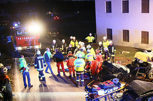 Schrecklicher Unfall in Lanzing.