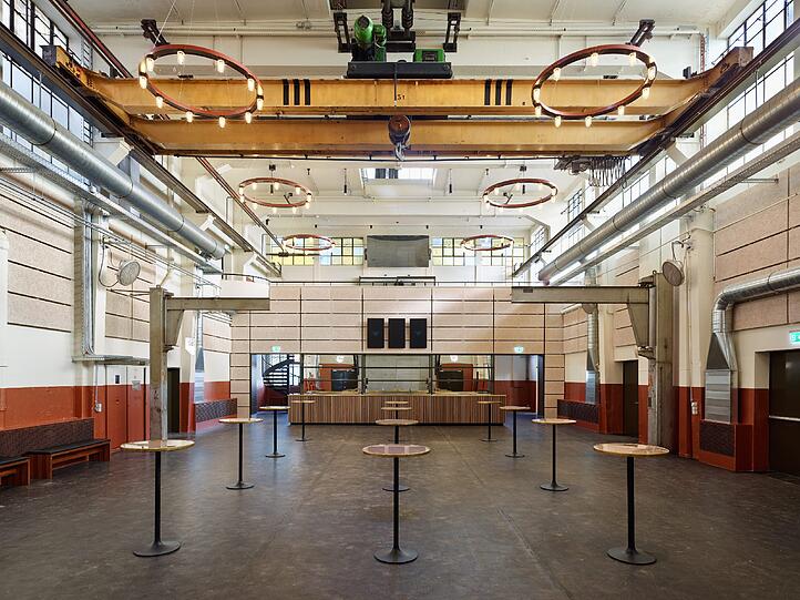 Das Foyer der Tonhalle Maag.