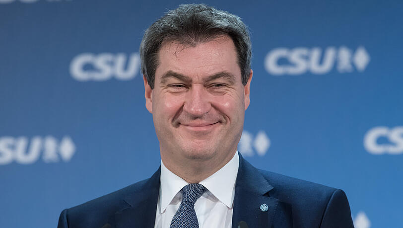 Derzeit beliebtester Politiker: Markus Söder (CSU). Derzeit beliebtester Politiker: Markus Söder (CSU).