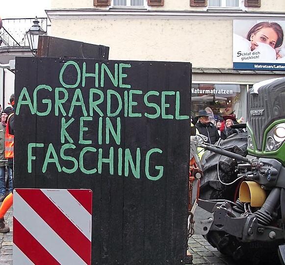 Zuweilen wurde auch politisch.