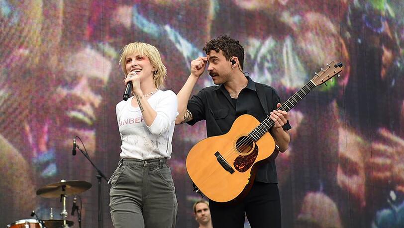 Paramore am 28. Juni bei der "Eras Tour" in Dublin - auch in Deutschland sind sie die Vorband für Taylor Swift.