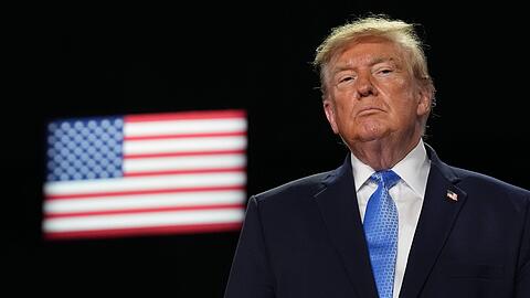 Donald Trump bezeichnete die Wahl in Brasilien als "manipuliert".