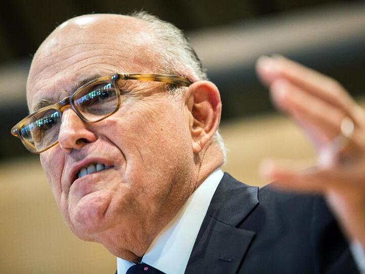 New Yorks ehemaliger Bürgermeister Rudy Giuliani ist Donald Trumps persönlicher Anwalt.