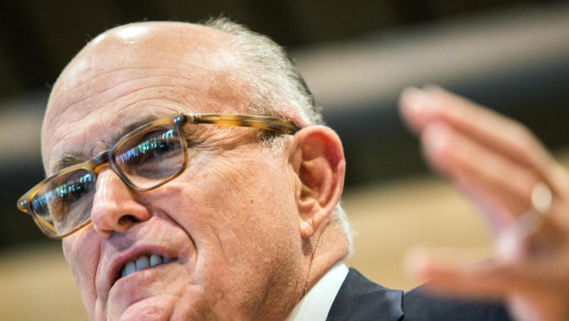 New Yorks ehemaliger Bürgermeister Rudy Giuliani ist Donald Trumps persönlicher Anwalt. New Yorks ehemaliger Bürgermeister Rudy Giuliani ist Donald Trumps persönlicher Anwalt.