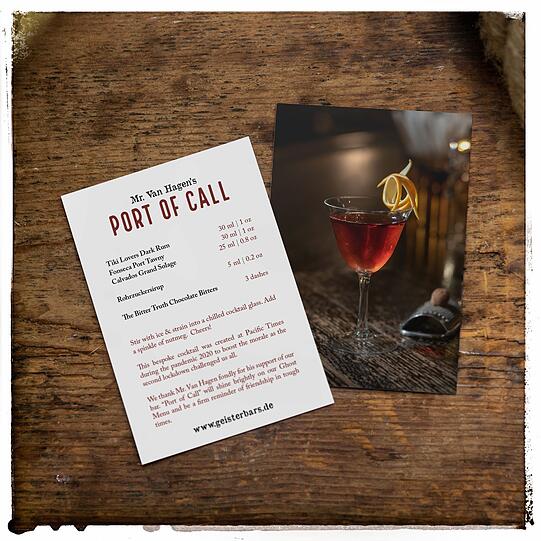 So oder ähnlich wird der persönliche Cocktail inszeniert.