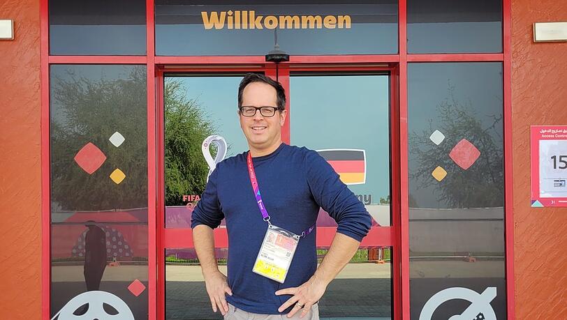Die AZ vor Ort: DFB-Reporter Patrick Strasser in Katar. Die AZ vor Ort: DFB-Reporter Patrick Strasser in Katar.