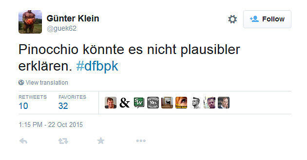 Böser Twitter-Spott nach Niersbachs "Aufklärungs-Konferenz".