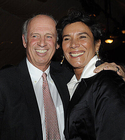 Willy Bogner hatte seine brasilianische Frau Sonia Bogner dabei - das passt ja zu "Do Brasil"!