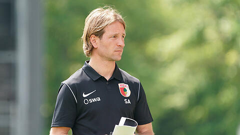 Ex-Löwe Aigner ist aktuell Co-Trainer beim FC Augsburg.