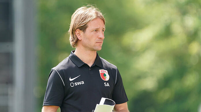 Ex-Löwe Aigner ist aktuell Co-Trainer beim FC Augsburg.