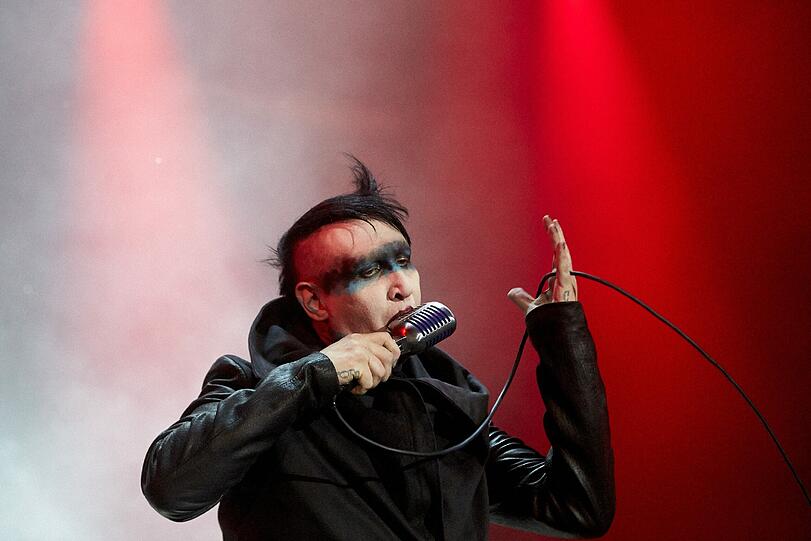 Ebenfalls am Start gewesen: Marilyn Manson.
