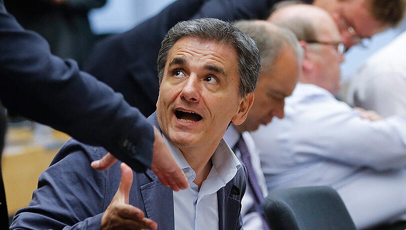 Finanzminister Euklid Tsakalotos verhandelte fast die ganze Nacht über mit Experten der Gläubiger. Finanzminister Euklid Tsakalotos verhandelte fast die ganze Nacht über mit Experten der Gläubiger.