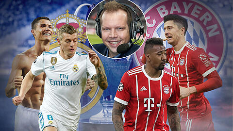 Fußball-Kommentator Wolff-Christoph Fuss vergleicht die beiden voraussichtlichen Startaufstellungen vom FC Bayern und Real Madrid.