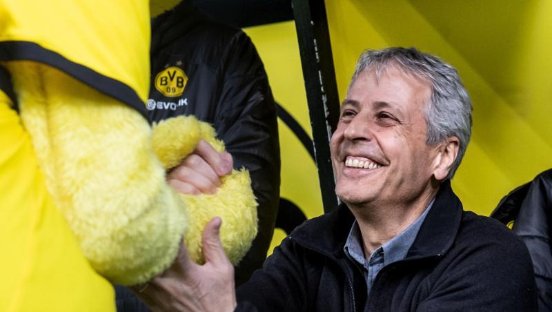 Durfte sich an seinem Geburtstag über drei Punkte seiner Mannschaft freuen: BVB-Coach Lucien Favre. Durfte sich an seinem Geburtstag über drei Punkte seiner Mannschaft freuen: BVB-Coach Lucien Favre.