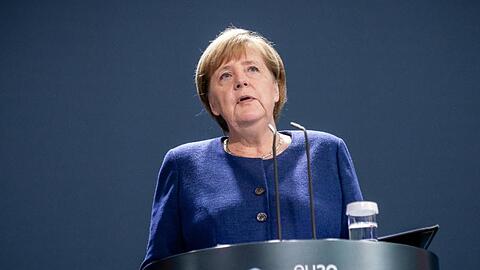 Bundeskanzlerin Angela Merkel: "Amerika (...) erwartet von uns - und zurecht - stärkere eigene Anstrengungen.".