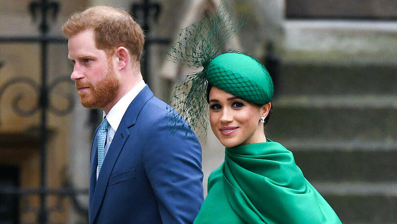 Prinz Harry und Herzogin Meghan kommen für die Renovierungsarbeiten an Frogmore Cottage auf