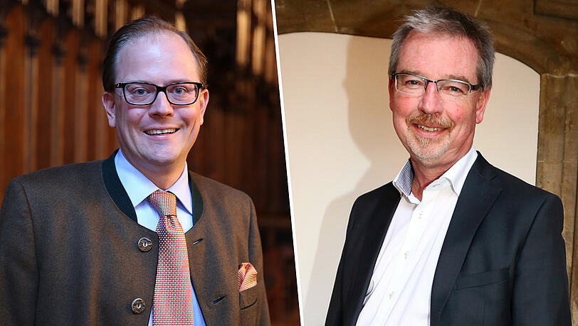 Haben vorerst das Kriegsbeil begraben: Die Fraktionschefs Manuel Pretzl (CSU) und Alexander Reissl (SPD). Doch sollte sich das wieder ändern, stünden die kleinen Parteien als Partner bereit. Haben vorerst das Kriegsbeil begraben: Die Fraktionschefs Manuel Pretzl (CSU) und Alexander Reissl (SPD). Doch sollte sich das wieder ändern, stünden die kleinen Parteien als Partner bereit.