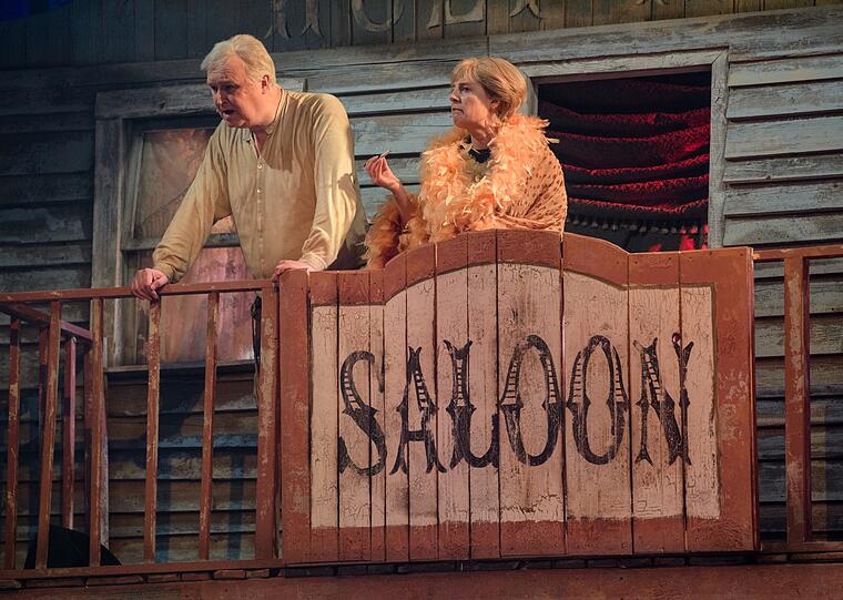 Das Singspiel präsentierte sich dieses Jahr im Western-Look.