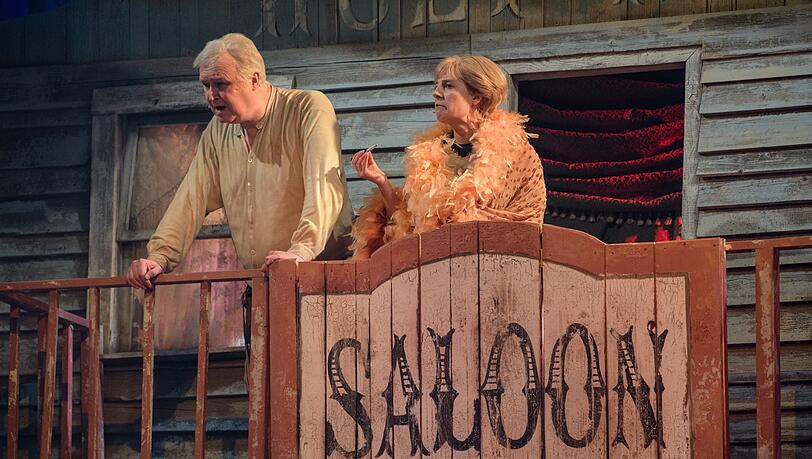 Das Singspiel präsentierte sich dieses Jahr im Western-Look. Das Singspiel präsentierte sich dieses Jahr im Western-Look.