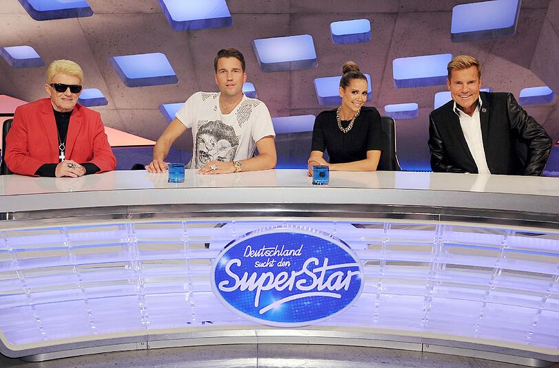 Heino, DJ Antoine, Mandy Capristo und Dieter Bohlen sind bei den DSDS-Dreharbeiten in Thailand auf Elefanten geritten