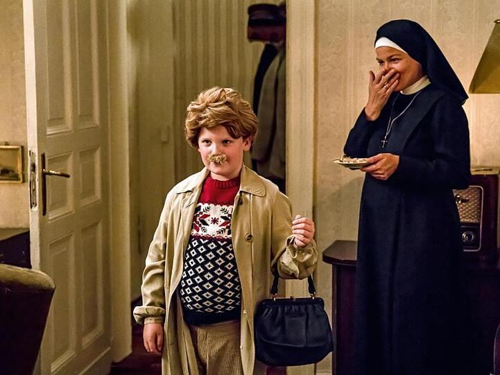 Julius Weckauf als Hans-Peter in einer Szene des Films "Der Junge muss an die frische Luft". Foto: Warner Bros. Entertainment/Archivbild