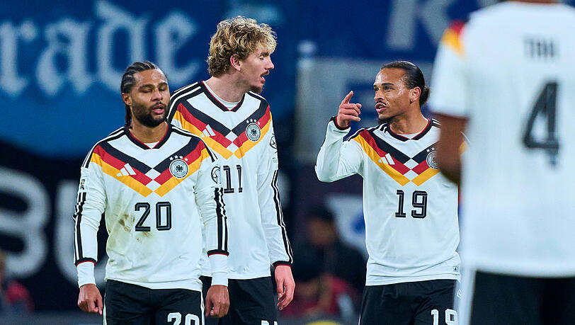 Bekommen bald wohl Konkurrenz im DFB-Team: Serge Gnabry (l.) und Leroy Sané (r.). Bekommen bald wohl Konkurrenz im DFB-Team: Serge Gnabry (l.) und Leroy Sané (r.).