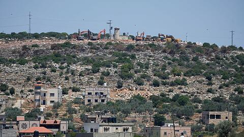 Westliche Staaten kritisieren den Siedlungsbau im Westjordanland. (Archivbild)