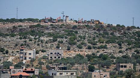 Westliche Staaten kritisieren den Siedlungsbau im Westjordanland. (Archivbild)