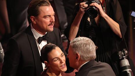 Leonardo DiCaprio besuchte gemeinsam mit Vittoria Ceretti die Oscars.