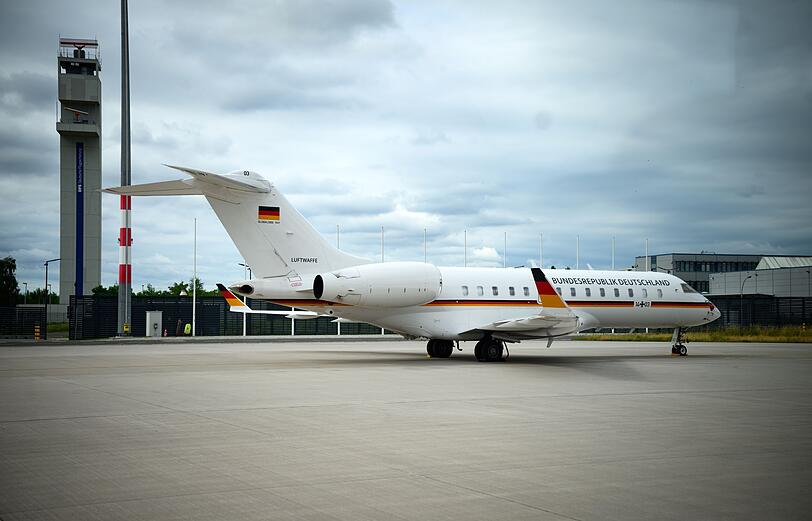 Die Bombardier Global 5000 der Flugbereitschaft Die Bombardier Global 5000 der Flugbereitschaft