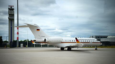Die Bombardier Global 5000 der Flugbereitschaft
