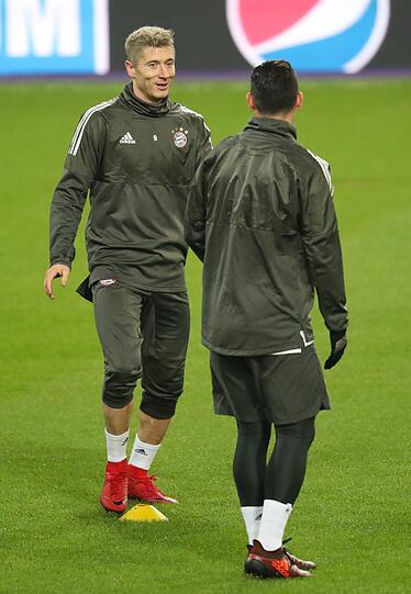 Jupp Heynckes will die Partie gegen Anderlecht seriös angehen. Die Bilder vom Abschlusstraining.