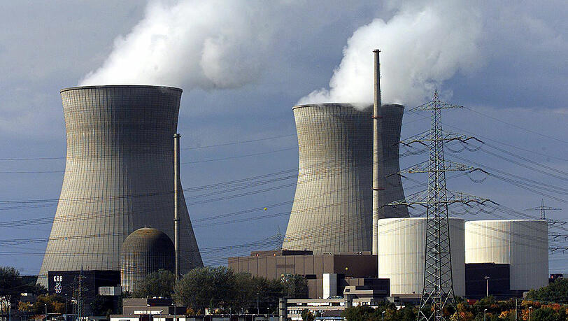 Das Kernkraftwerk Gundremmingen. Das Kernkraftwerk Gundremmingen.