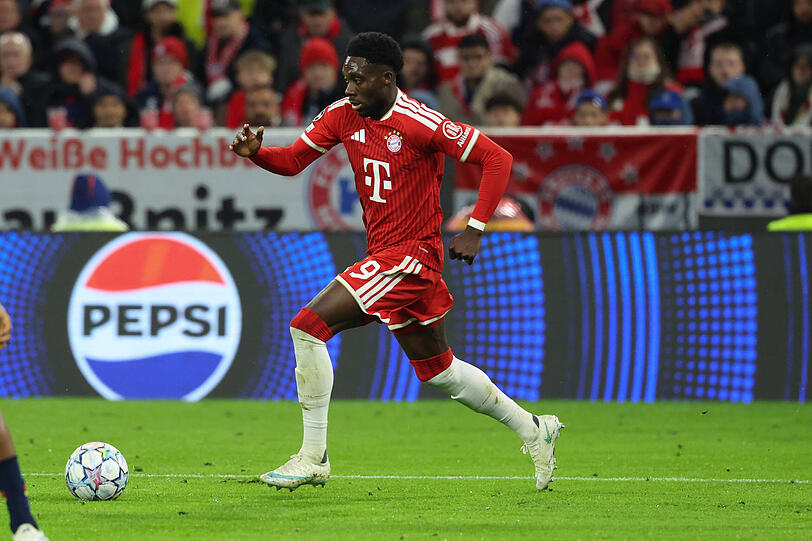 Stark gegen Arsenal: Alphonso Davies.