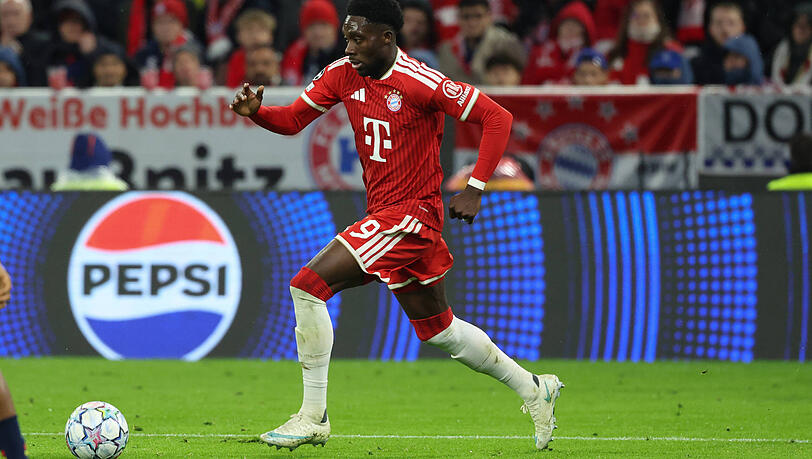 Stark gegen Arsenal: Alphonso Davies.