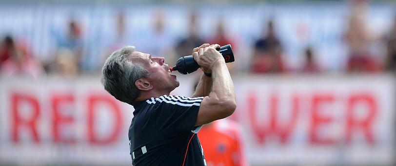 Standards stehen am fünften Tag auf dem Plan: Der FC Bayern trainiert Ecken und Freistöße.