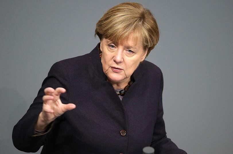 Bundeskanzlerin Angela Merkel ist für Kontingente aber gegen Abschottung.