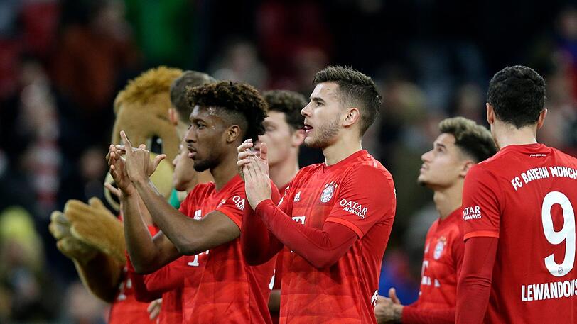 Kingsley Coman und Lucas Hernández gaben beim Topspiel gegen Leipzig ihr Comeback.
