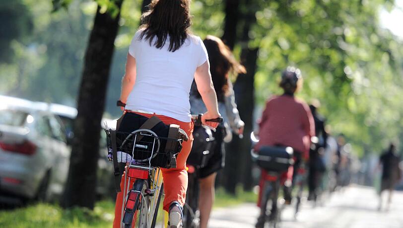 Wer in München Fahrrad fährt, lebt mitunter gefährlich. Wer in München Fahrrad fährt, lebt mitunter gefährlich.