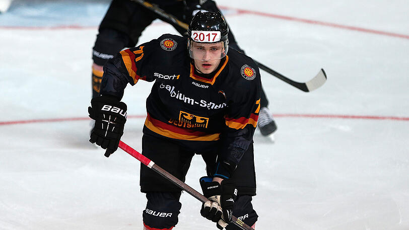 Leon Draisaitl, hier im Trikot der deutschen Nationalmannschaft.