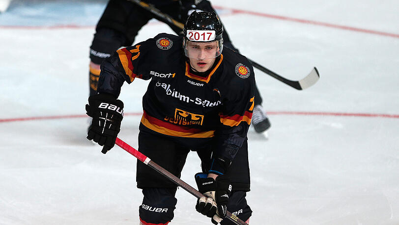 Leon Draisaitl, hier im Trikot der deutschen Nationalmannschaft. Leon Draisaitl, hier im Trikot der deutschen Nationalmannschaft.