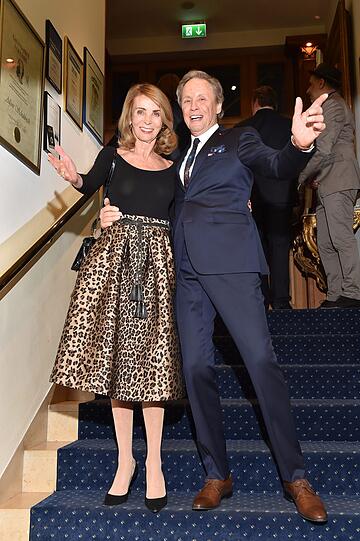 Peter Kraus mit seiner Ingrid