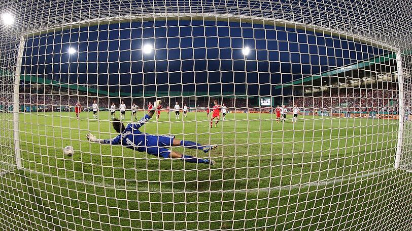 Die Bayern gewinnen souverän gegen den Regionaligisten. Die Bilder vom Spiel