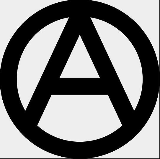 Das so ganannte Anarcho-Zeichen.