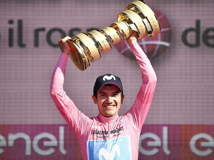 Gewann 2018 den Giro d'Italia: Richard Carapaz aus Ecuador.